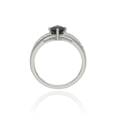 Fehér arany gyűrű 51-es méret (M471/SA-51)